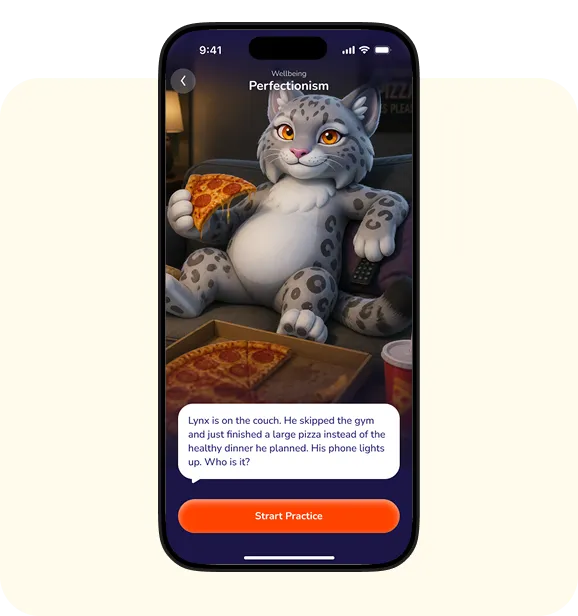 Risora role-play simulation screen